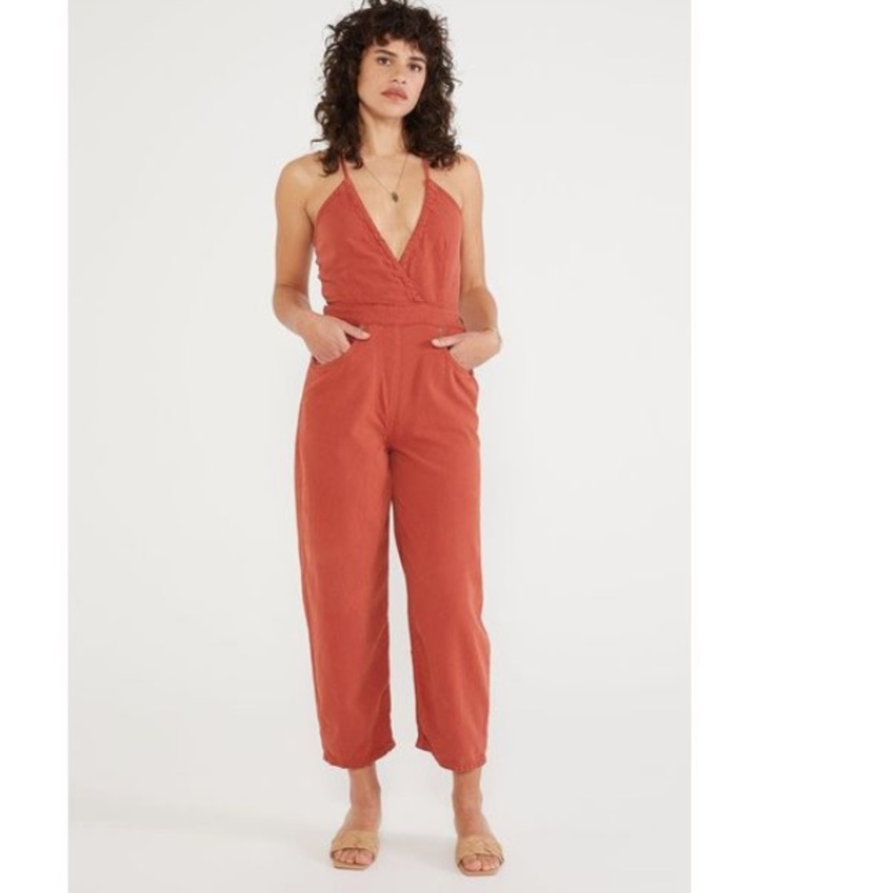 Etica Birdie halter jumpsuit